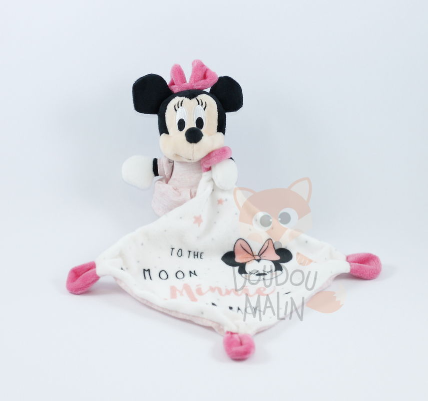  minni mouse baby comforter to the moon and back 